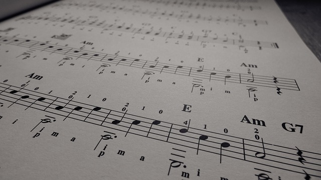 Sistema de notación musical anglosajón